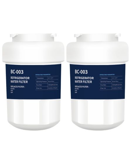 Refrigerator Water Filter Replacement 2 Pack for Profile MWF Hdx Fmg-1 Mwfa Gwf Mfw Gemwf 197D6321P006 46-9991 469991 Gse25gshecss Gse25hmhbhes Mwfp3pk for GE Monogram Water Filter
