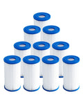 DAYEAR Ice Bath Filter 5" x 2.5" (8 Pack) Cold Plunge Filter 20 Micron Pleated Sediment filtrage Replacement for Ice Bath Tub Hot Tub