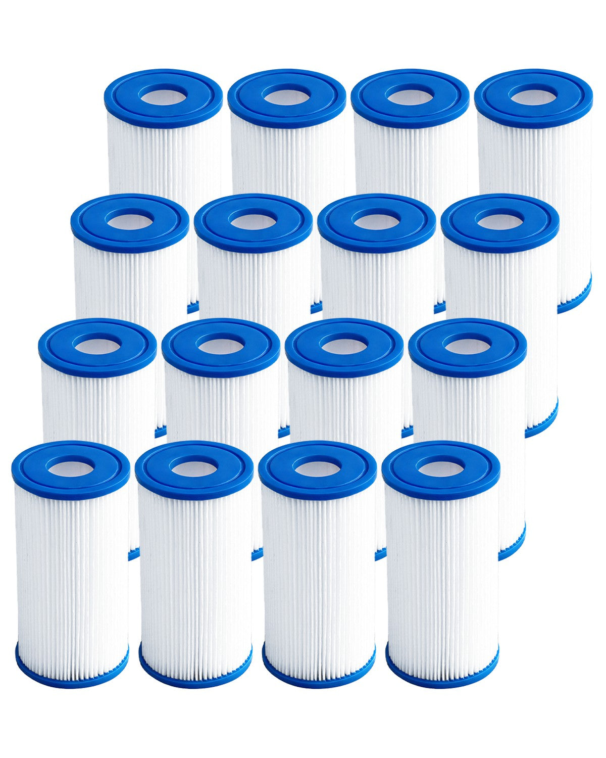 DAYEAR Ice Bath Filter 5" x 2.5" (8 Pack) Cold Plunge Filter 20 Micron Pleated Sediment filtrage Replacement for Ice Bath Tub Hot Tub
