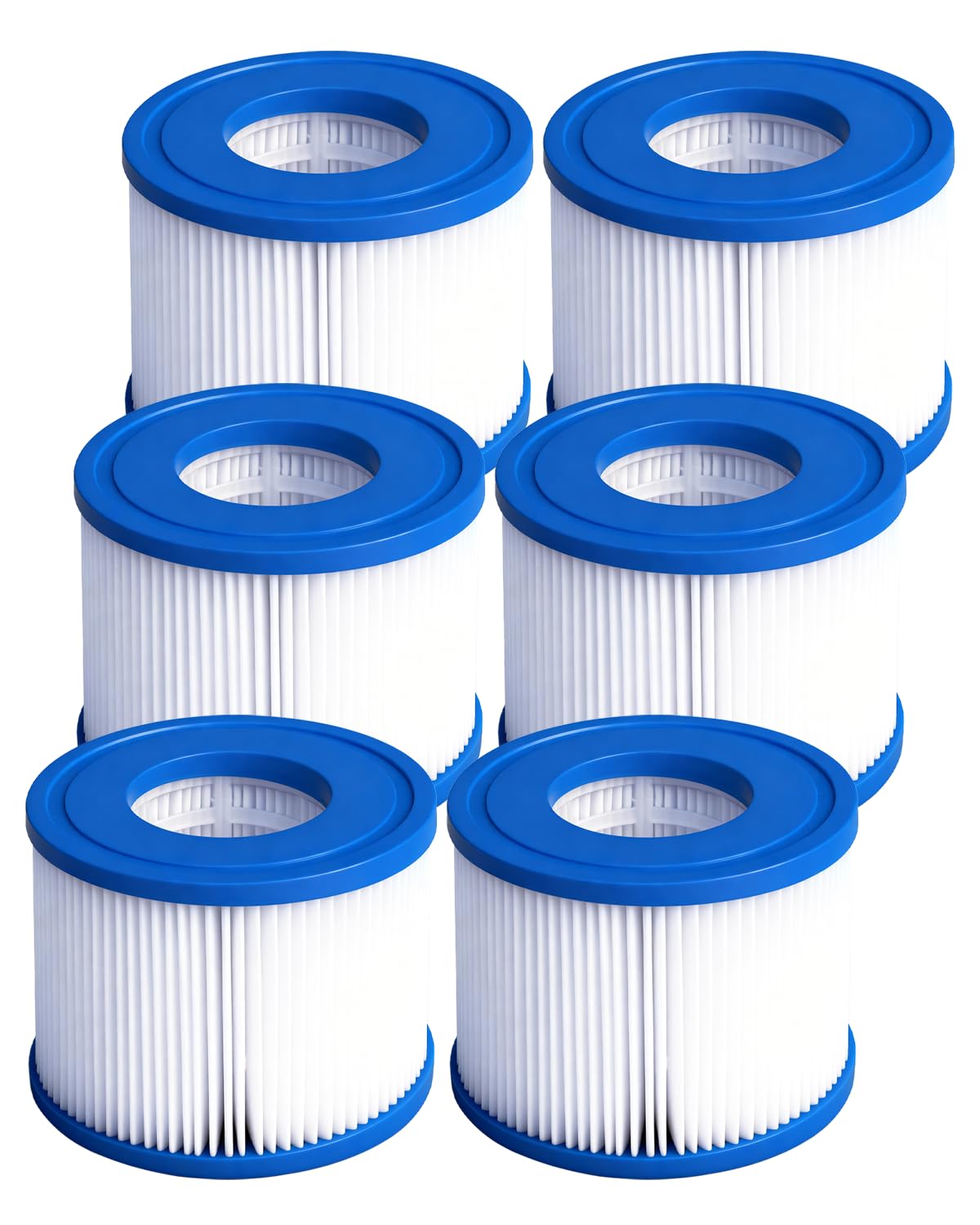 DAYEAR Hot Tub SPA Filter Type VI (6 Pack) Aboveground Pool Filter for 90352E 58323 90427E 58323E