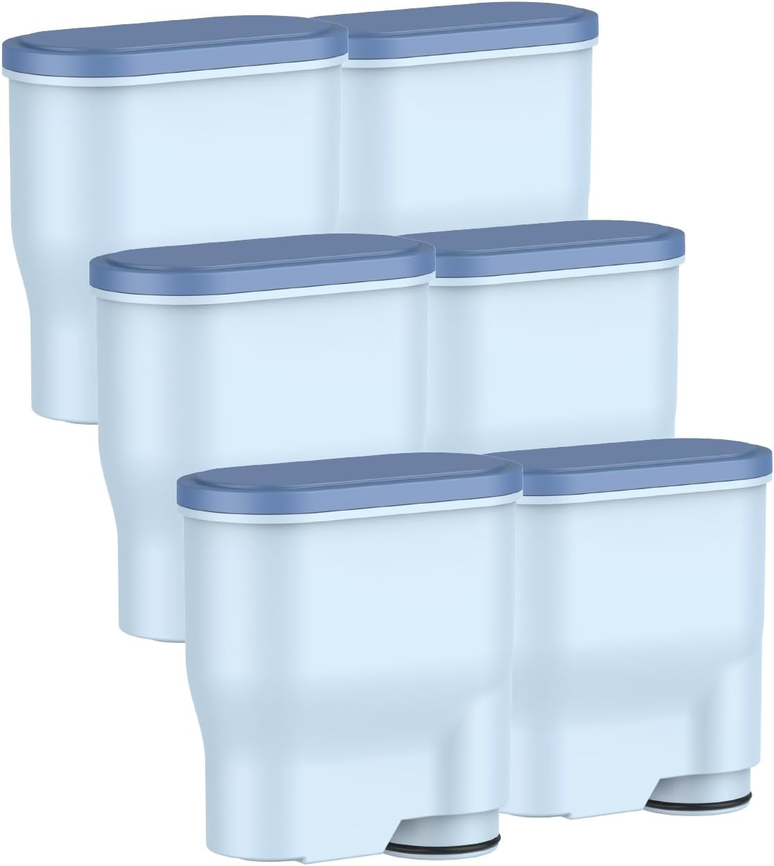 Coffee Water Filter Replacement 6 Pack for CA6903 Water Filter Compatible with CA6903/10/00/01/22/47 CA6707/00/10 CMF009 EP1220/2230/3241 Series 1200/2200/3200/5400