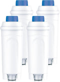 Coffee Water Filter Replacement 4 Pack for DLSC002 Water Filter Compatible with 5513292811 BCO410 BCO420 EC EC680 EC800. CFL-950 SER3017