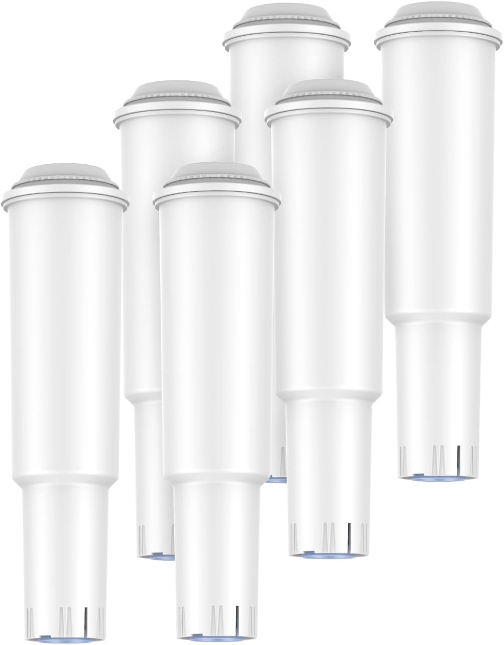 Coffee Water Filter Replacement 6 Pack for Clearyl White 64553 7520 60209 68739 62911 F7 F8 Z5 C1000/ C3000 S7/ S9