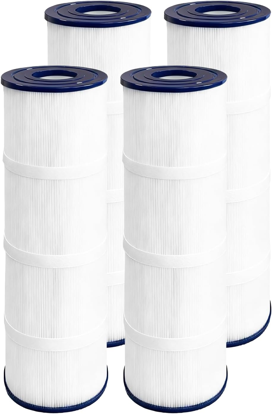 Swimming Filter Cartridge 81 Sq.Ft. (4 Pack) Filter Replacement for C-7483 C3030 CX580XRE & for C3020 C3025 C580E PA81-PAK4 FC-1225 FC-6425