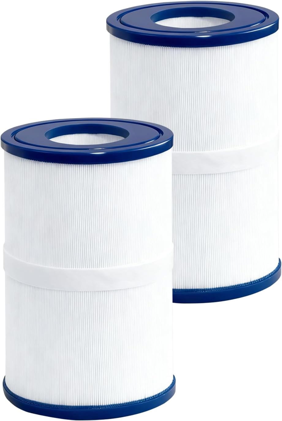 PDM30 Spa Filter Replacement Oval Hot Tub Filter Cartridge 30 Sq. Ft. (2 Pack) for 461269 FC-9940 FC9940M 730L 730S