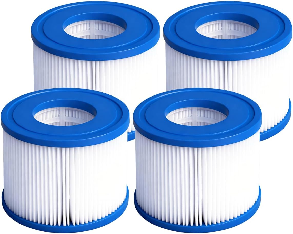 Hot Tub Spa Filter Type VI (4 Pack) Aboveground Pool Filter for 90352E 58323 90427E 58323E