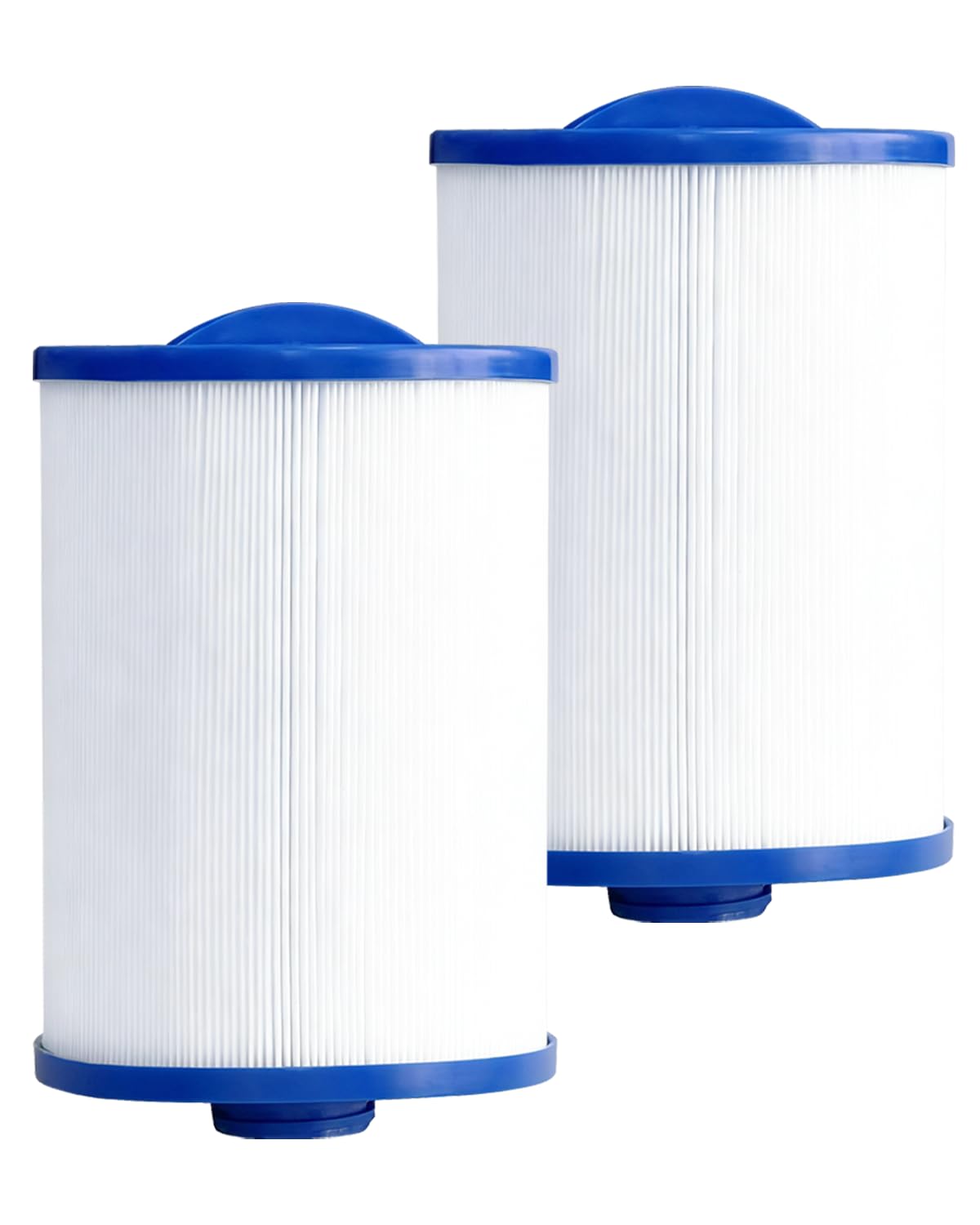 Spa Filter Replacement 50 Sq.Ft 5 Micron Pleated (2 Pack) Hot Tub Filter Screw in 1 1/2â€?SAE Thread for 6CH-940RA PWW50P3-M FC-0359M 817-0050 25252 378902 03FIL1400